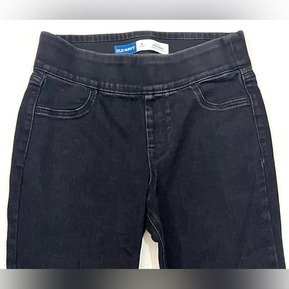 Old Navy Women's Black Mid-Rise Jegging Stretch Waist Size 6 SHORT Jeans - Picture 3 of 15
